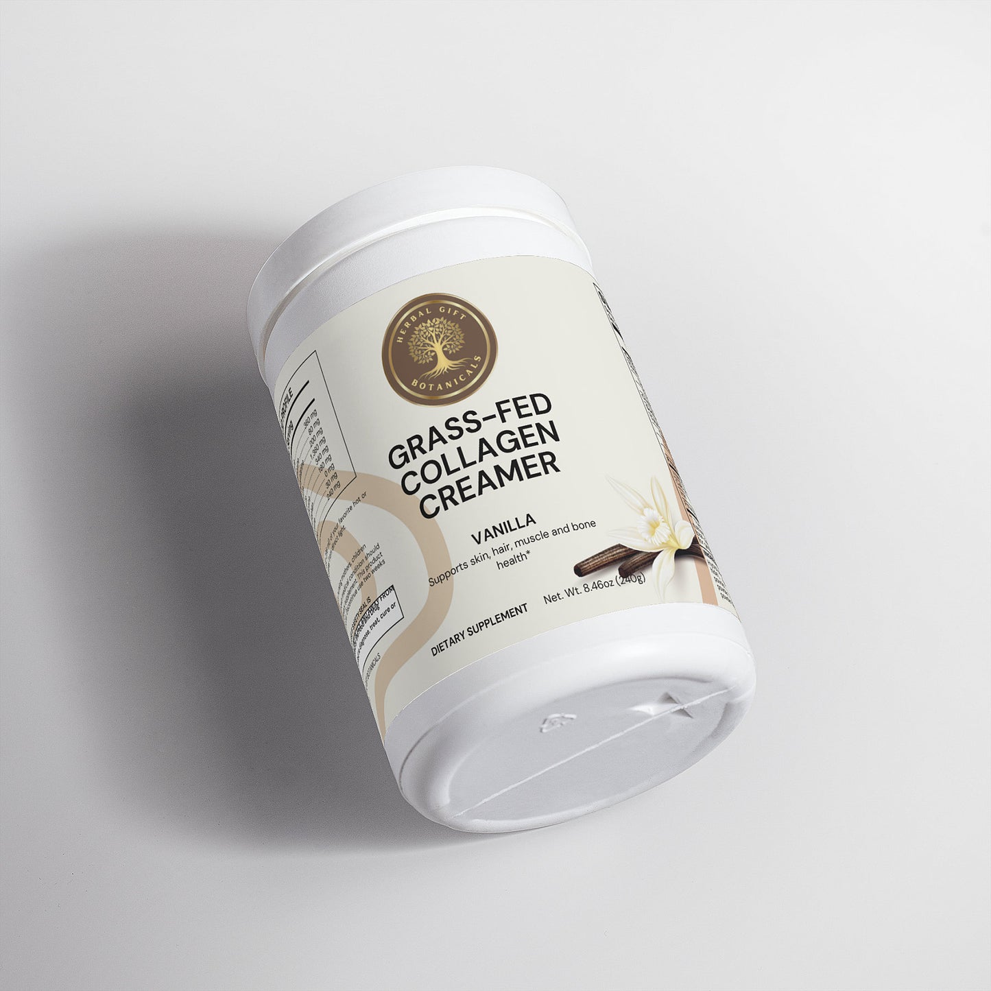 Grass-Fed Collagen Creamer (Vanilla)