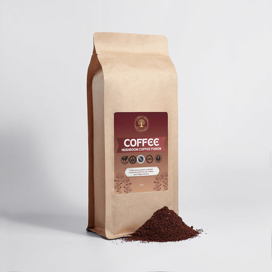 Mushroom Coffee Fusion - Lion’s Mane & Chaga 16oz