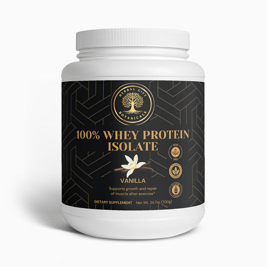 100% Whey Protein Isolate (Vanilla)