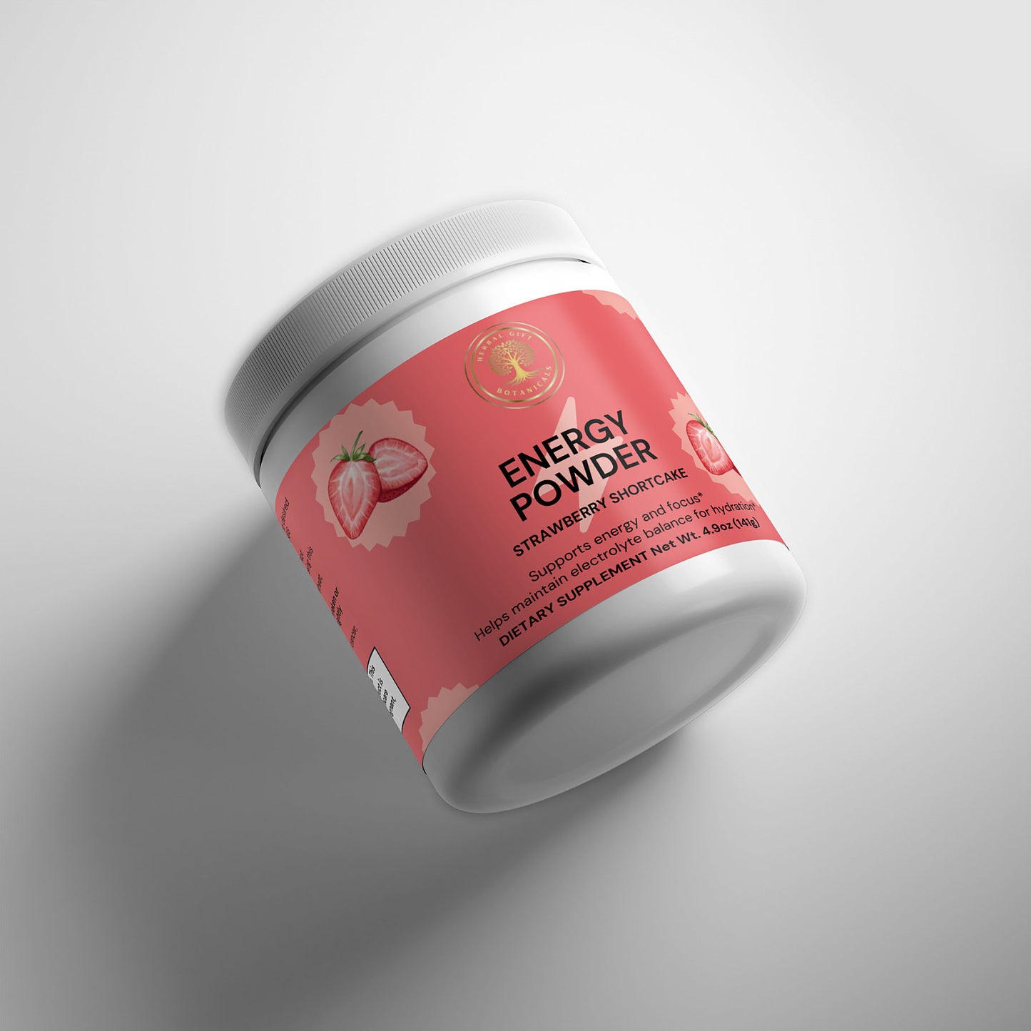 Energy Powder (Strawberry Shortcake)